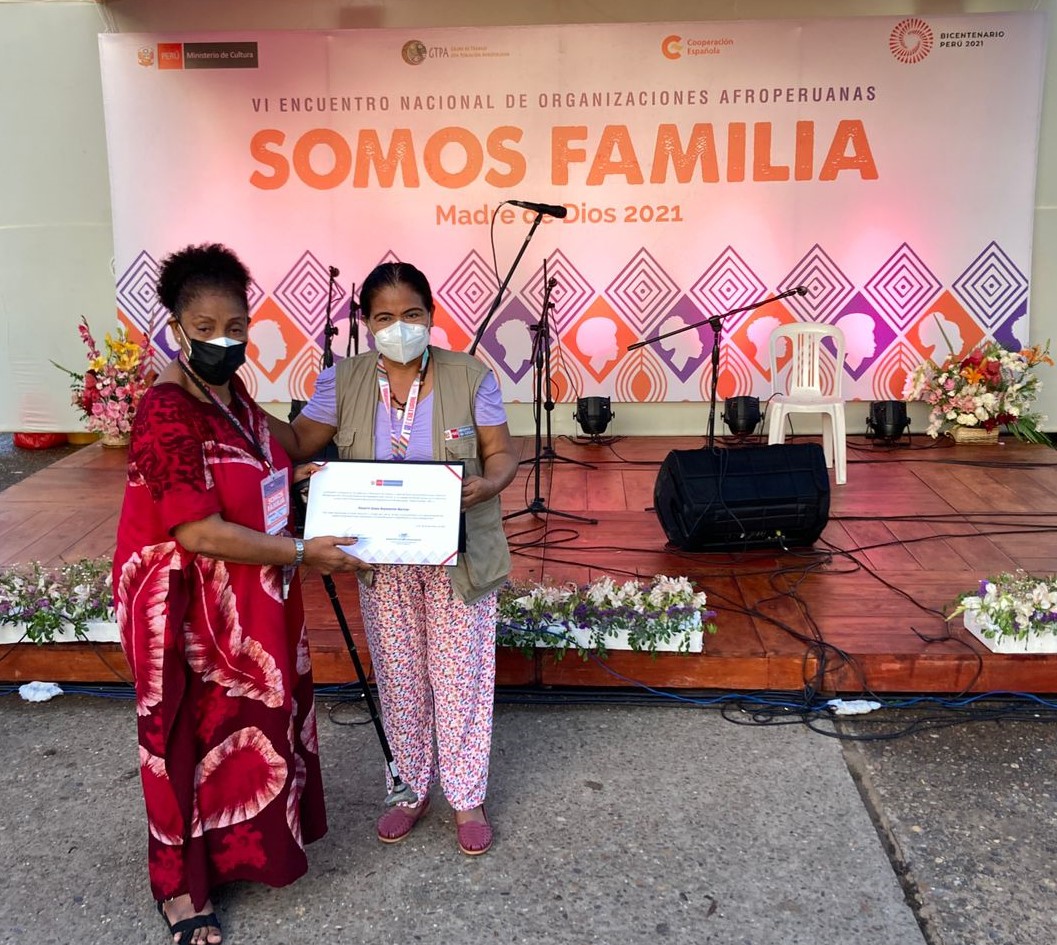 Ministerio de Cultura: Más de 60 organizaciones afroperuanas participaron de “Somos Familia 2021” en Madre de Dios