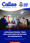 Vista preliminar de documento Boletín N°43 -   APRUEBAN PEDIDO PARA DECLARATORIA DE ESTADO DE EMERGENCIA 