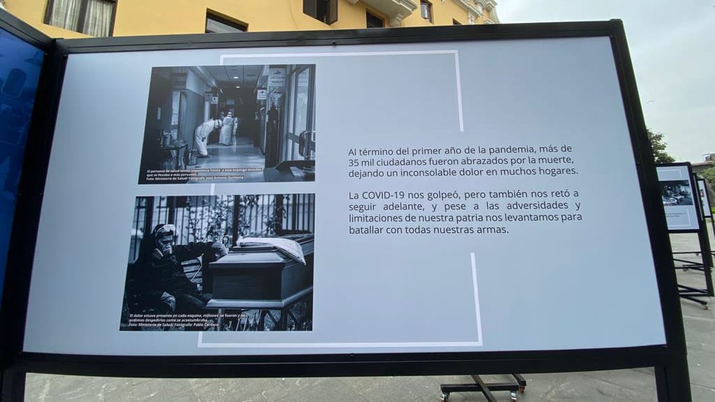 Exposición fotográfica: “Volver a vivir: rastros y rostros de la pandemia en el Perú”