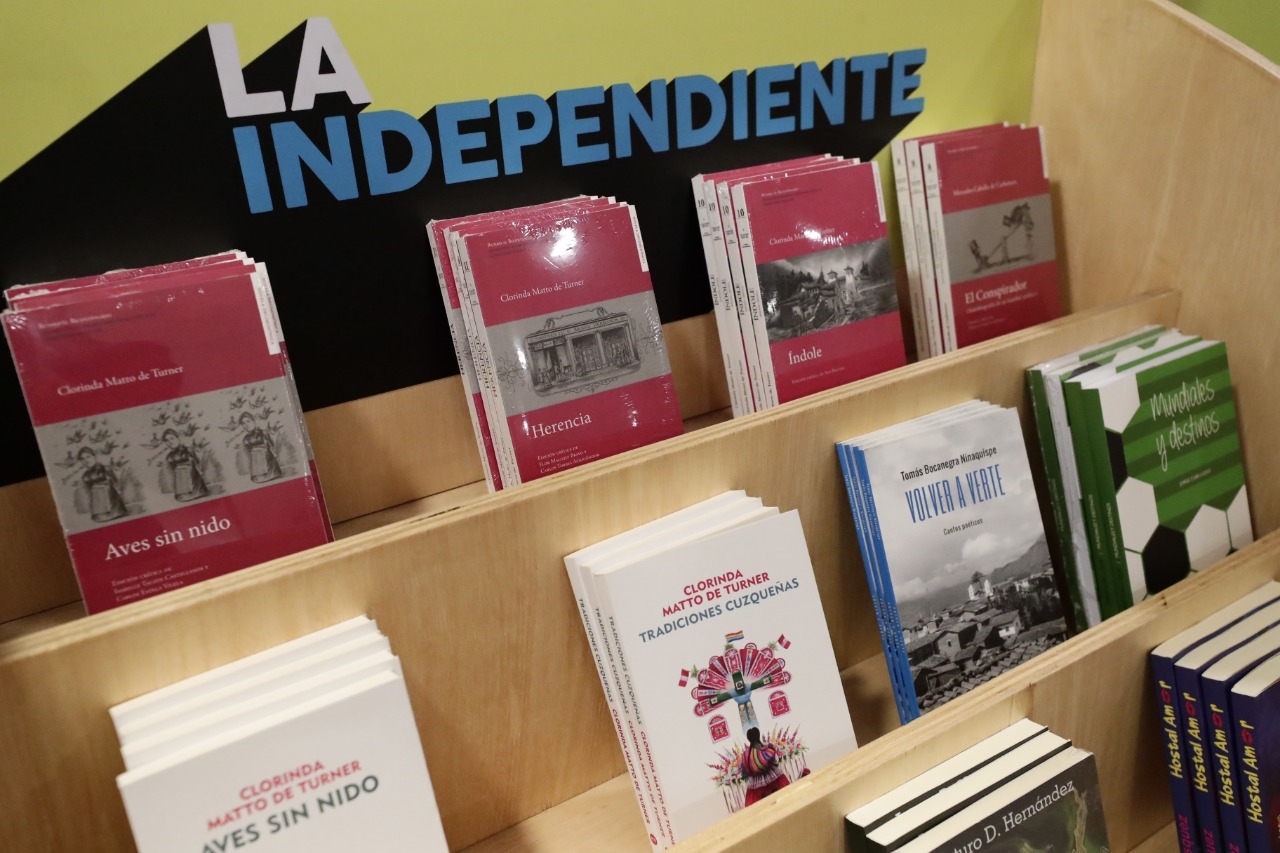 Stand colectivo de La Independiente presentará una variada oferta editorial del 10 al 19 de diciembre en la sede del Ministerio de Cultura