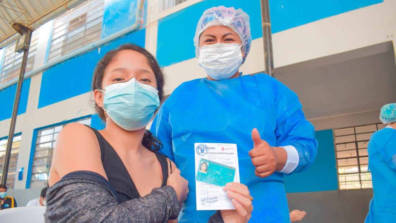 Piura: Vacunación completa contra la COVID-19 se acerca al 70 %