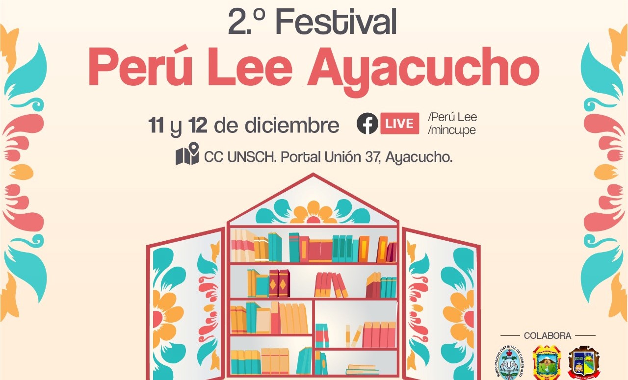 Ministerio de Cultura realiza segundo Festival Perú Lee Ayacucho