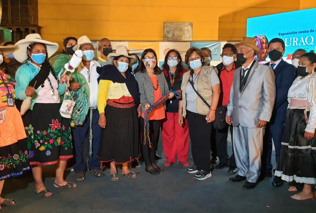 Ministra de Cultura inauguró la Exposición Venta Ruraq Maki – Hecho a mano en Trujillo