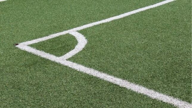 Imagen referencial de un fragmento de césped sintético deportivo