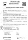 Vista preliminar de documento Resolución de Alcaldía
