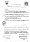Vista preliminar de documento Resolución de Alcaldía
