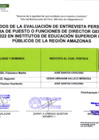 Vista preliminar de documento RESULTADOS DE ENTREVISTA PERSONAL