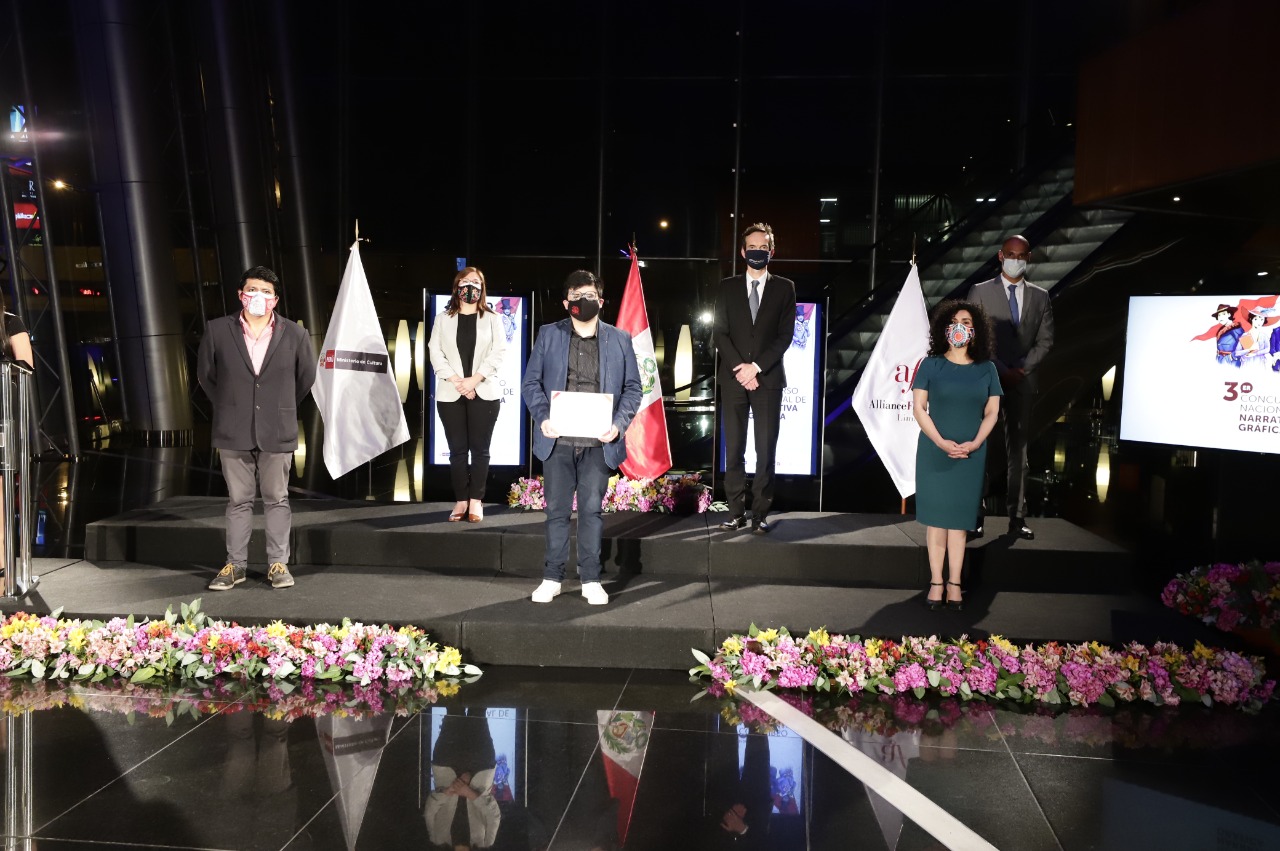 Ministerio de Cultura realiza premiación del 3º Concurso Nacional de Narrativa Gráfica