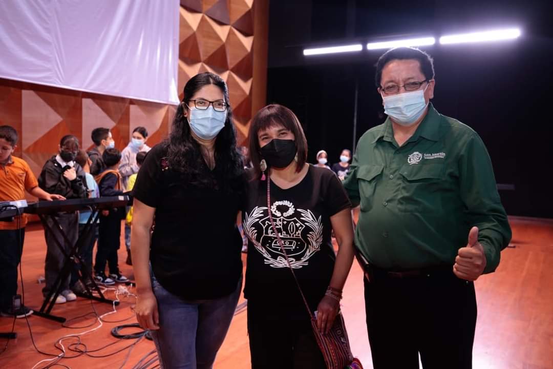 Viceministra Sonaly Tuesta visitó el Centro Cultural de San Martín en Moyobamba