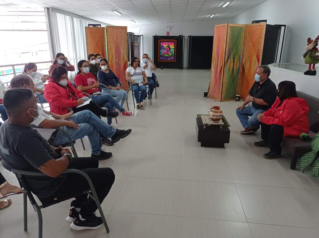 Viceministra de Patrimonio Cultural e Industrias Culturales se reunió con especialistas de la Dirección Desconcentrada de San Martín