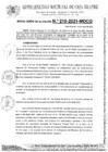 Vista preliminar de documento Resolucion de Alcaldia N° 210