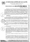 Vista preliminar de documento Resolucion de Alcaldia N° 215