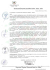 Vista preliminar de documento Resolución de alcaldia