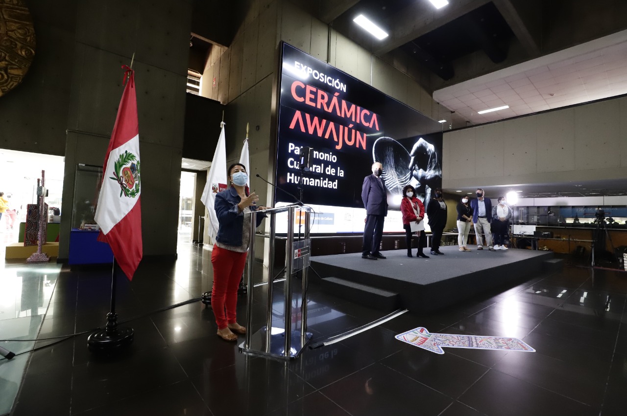 Ministra de Cultura: “Debemos compartir los conocimientos y saberes de cerámica Awajún reconocido como Patrimonio Cultural de la Humanidad"