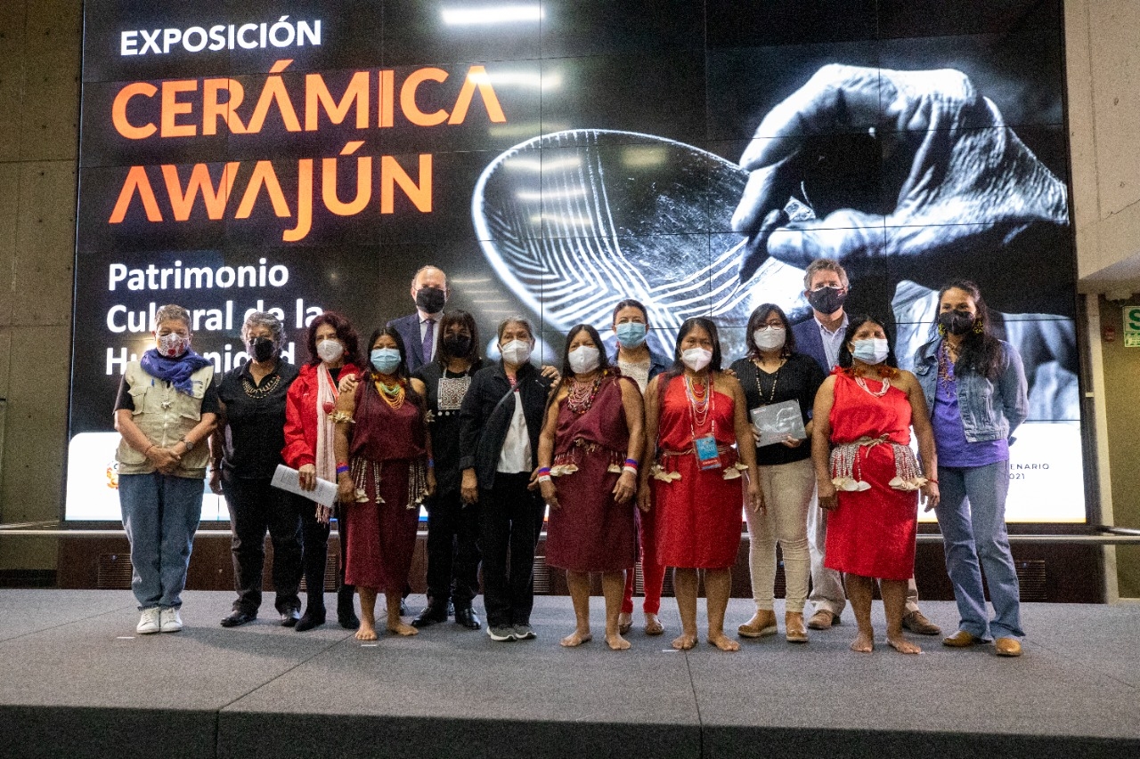 Ministra de Cultura: “Debemos compartir los conocimientos y saberes de cerámica Awajún reconocido como Patrimonio Cultural de la Humanidad"