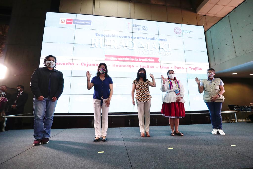 “Ruraq Maki ha sido un gran éxito”, afirmó la ministra de Cultura
