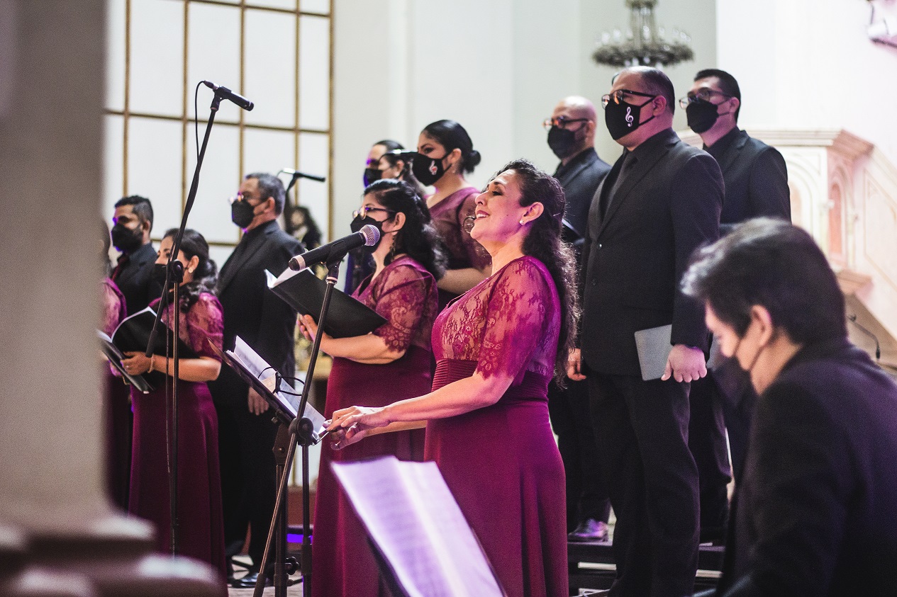 La magia envolvió la ciudad Ica con concierto del Coro Nacional