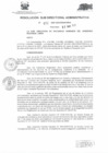 Vista preliminar de documento RESOLUCION SUB  DIRECTORAL ADMINISTRATIVA   72.PDF