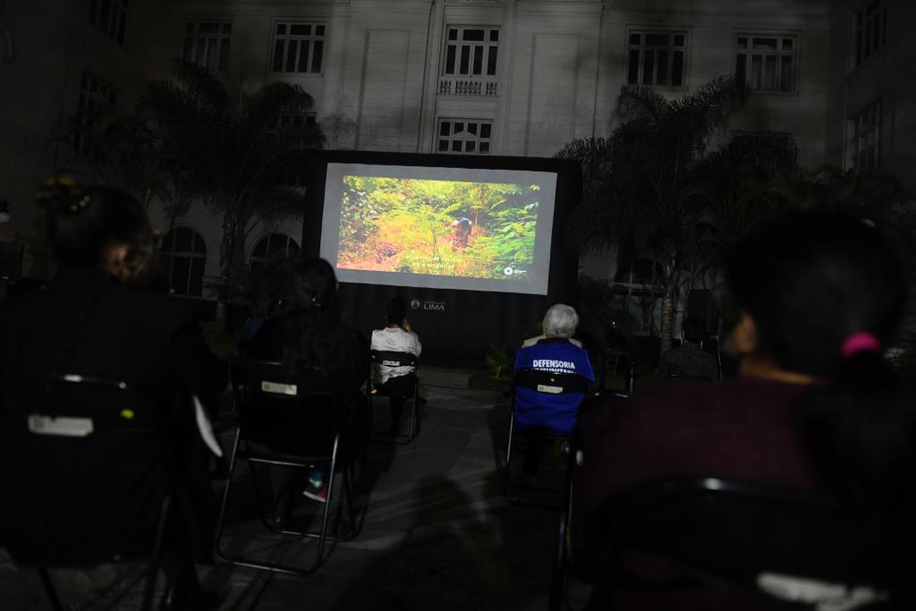 Ministra de Cultura acompañó a mujeres de organizaciones sociales del Cercado en presentación de cortometraje Sabiduría Madre