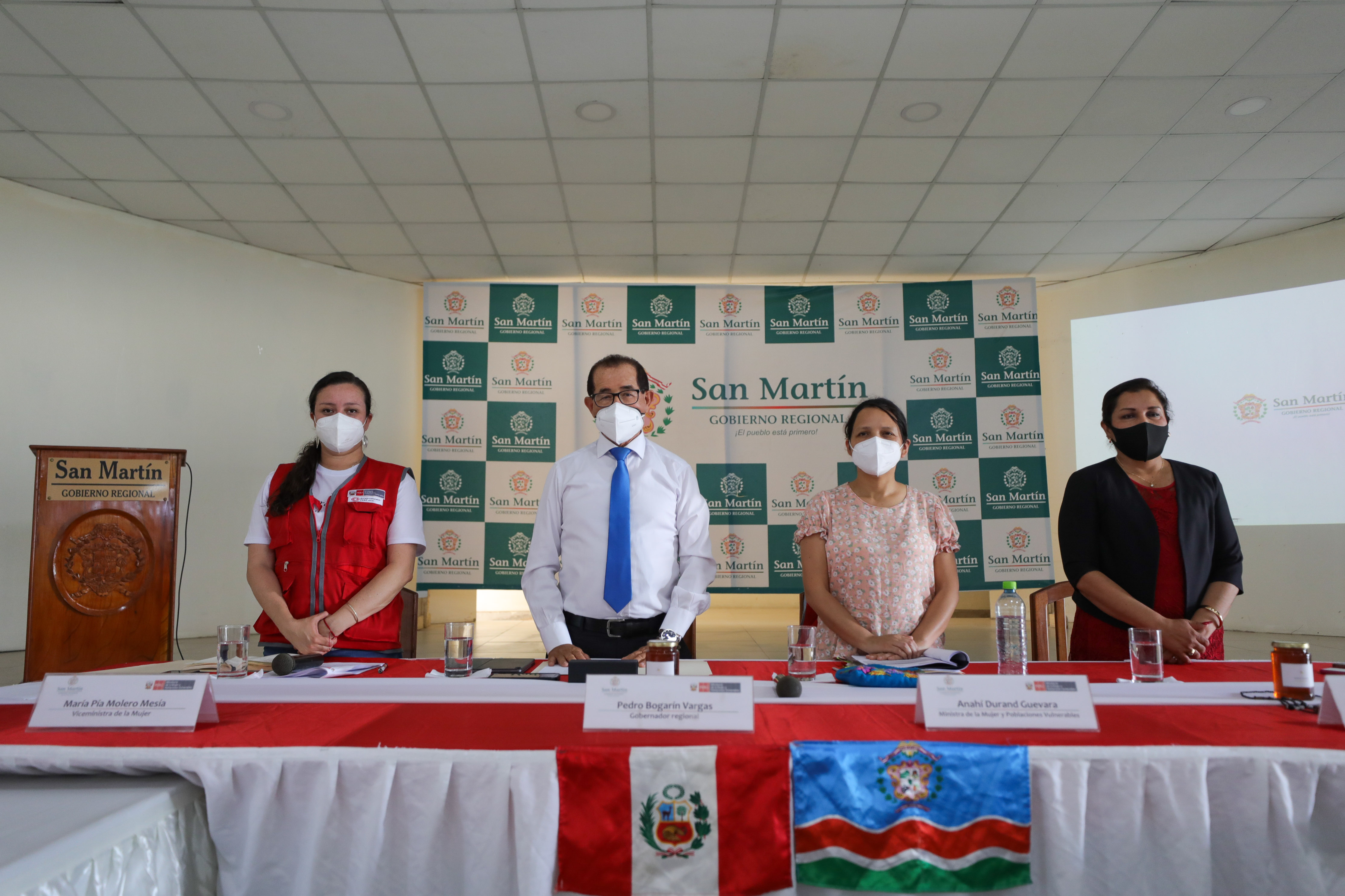 Anahí Durand en la región San Martín