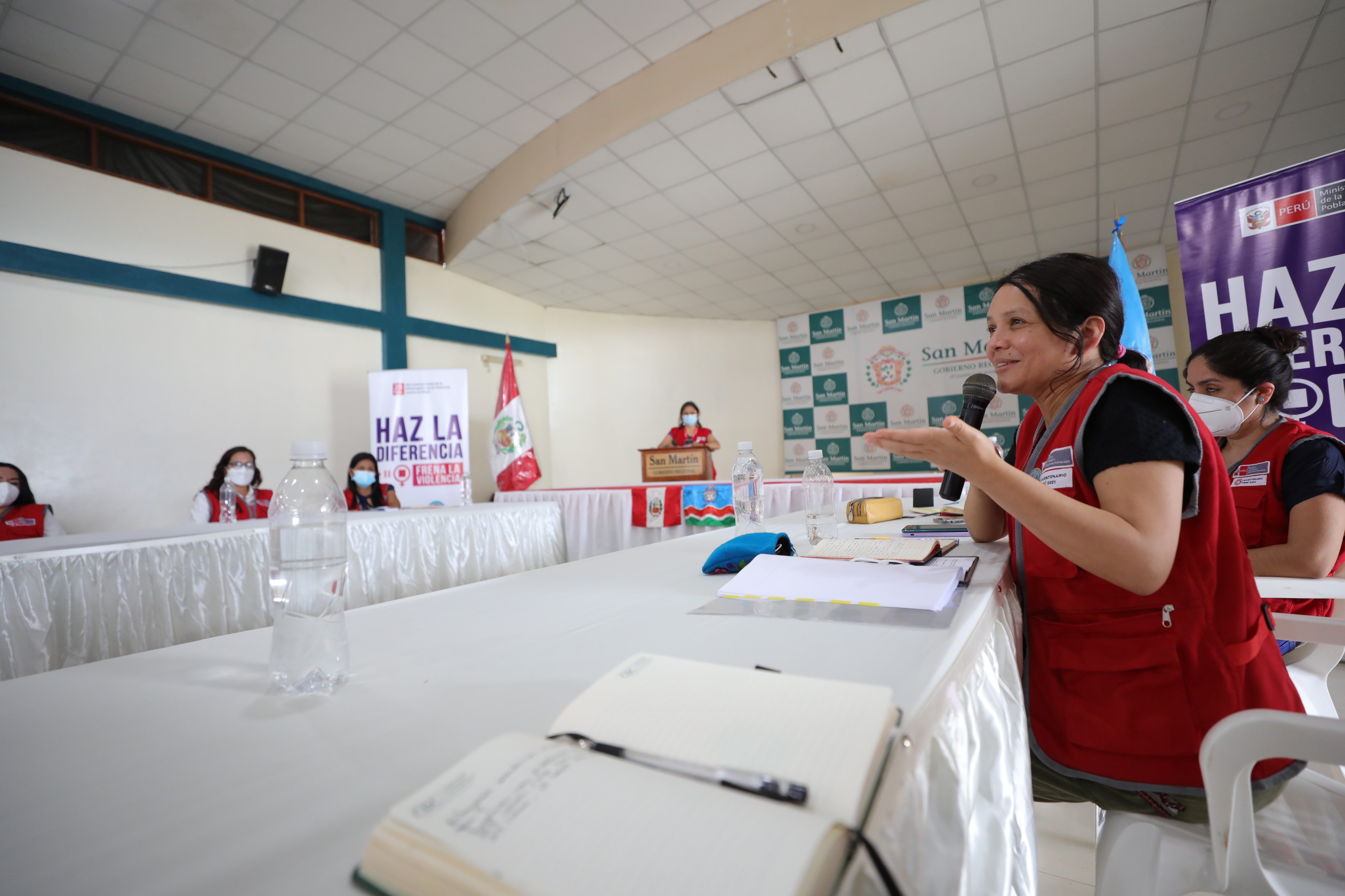 Anahí Durand en la región San Martín