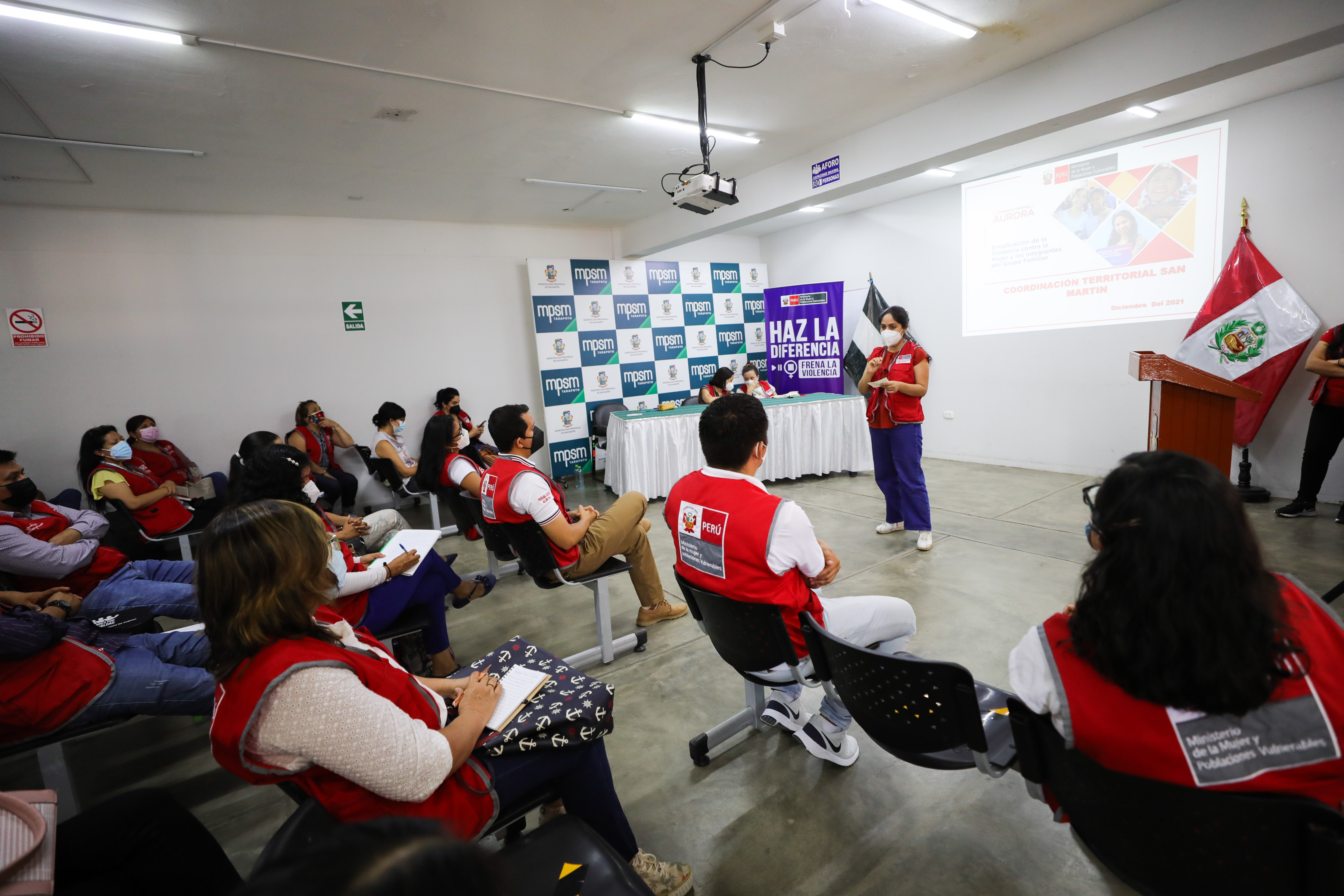 Ministra Anahí Durand visita la región San Martín