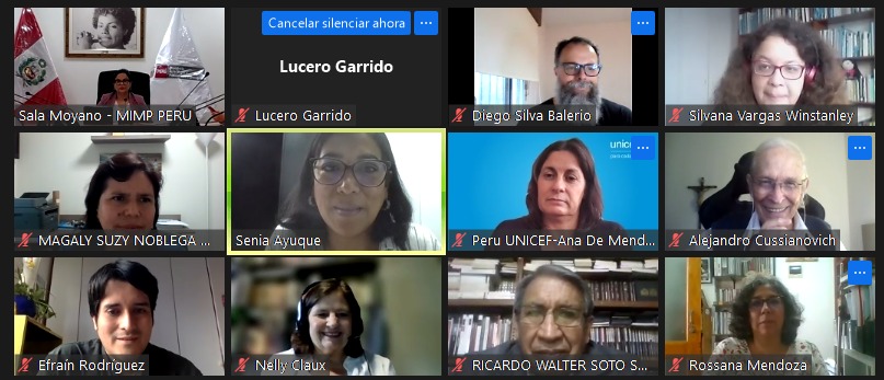 MIMP organiza primera mesa académica sobre niñez y adolescencia