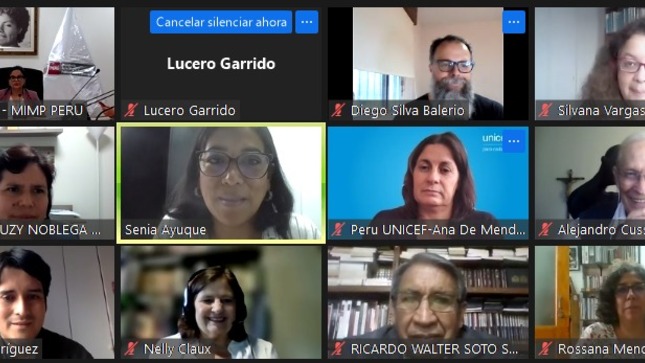 MIMP organiza primera mesa académica sobre niñez y adolescencia