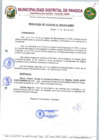 Vista preliminar de documento RESOLUCION DE ALCALDIA N° 284-2013-A/MDP