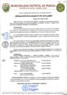 Vista preliminar de documento RESOLUCION DE ALCALDIA N° 399-2013-A/MDP