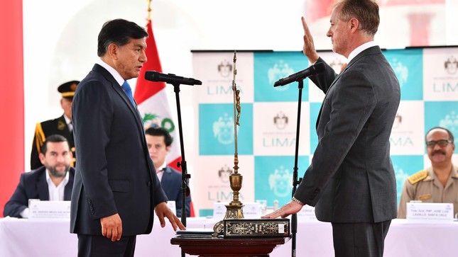 Ministro del Interior, Carlos Morán, participó en primera reunión del Comité Regional y Distrital de Seguridad Ciudadana, encabezada por el alcalde de Lima, Jorge Muñoz.