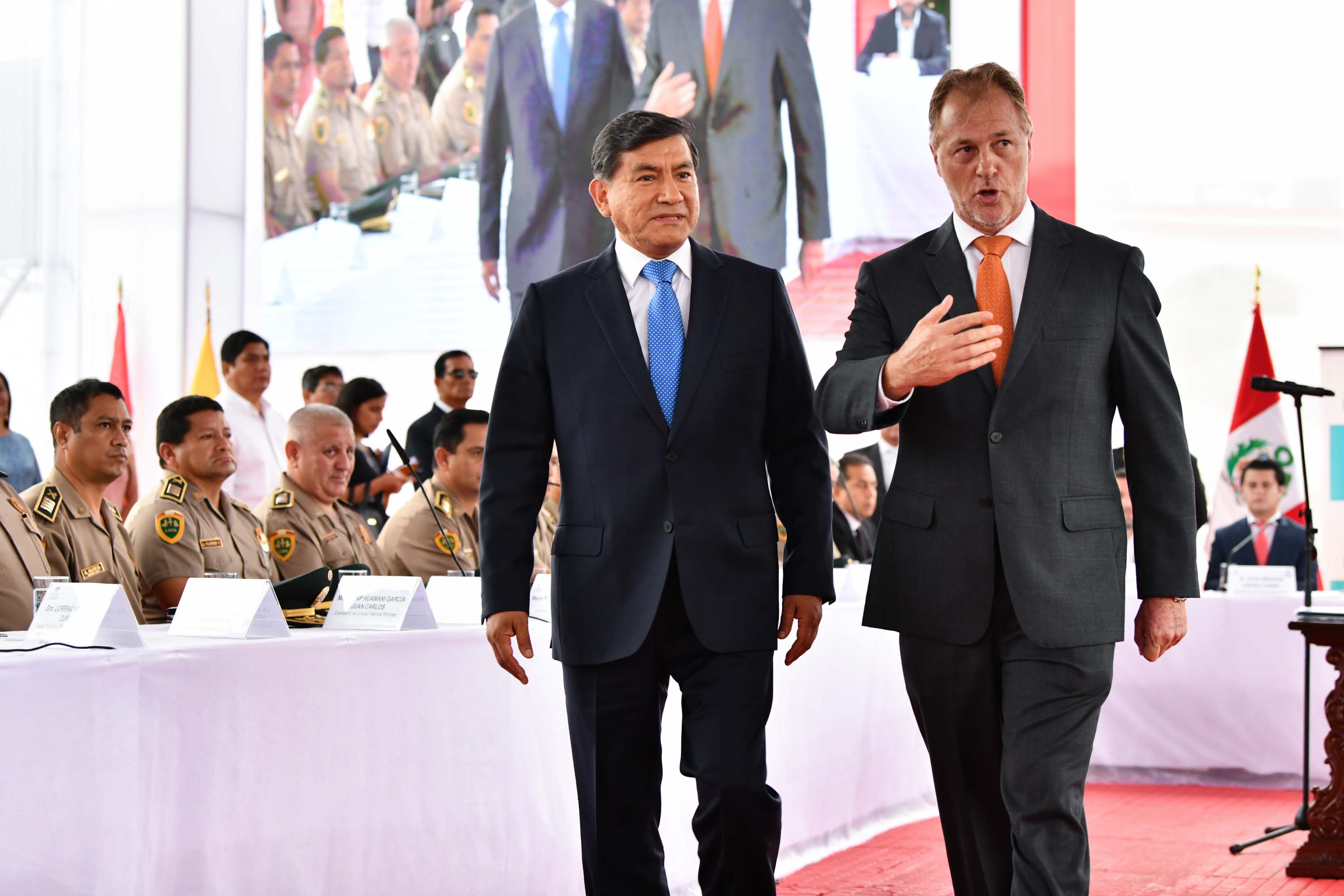 Ministro del Interior, Carlos Morán, participó en primera reunión del Comité Regional y Distrital de Seguridad Ciudadana, encabezada por el alcalde de Lima, Jorge Muñoz.