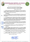 Vista preliminar de documento RESOLUCION DE ALCALDIA N° 145-2013-A/MDP
