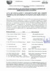 Vista preliminar de documento ACTA INSTALACIÓN Y JURAMENTACION - CODISEC 2019
