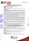 Vista preliminar de documento ORDENANZA MUNICIPAL N° 281-MDCH/CM