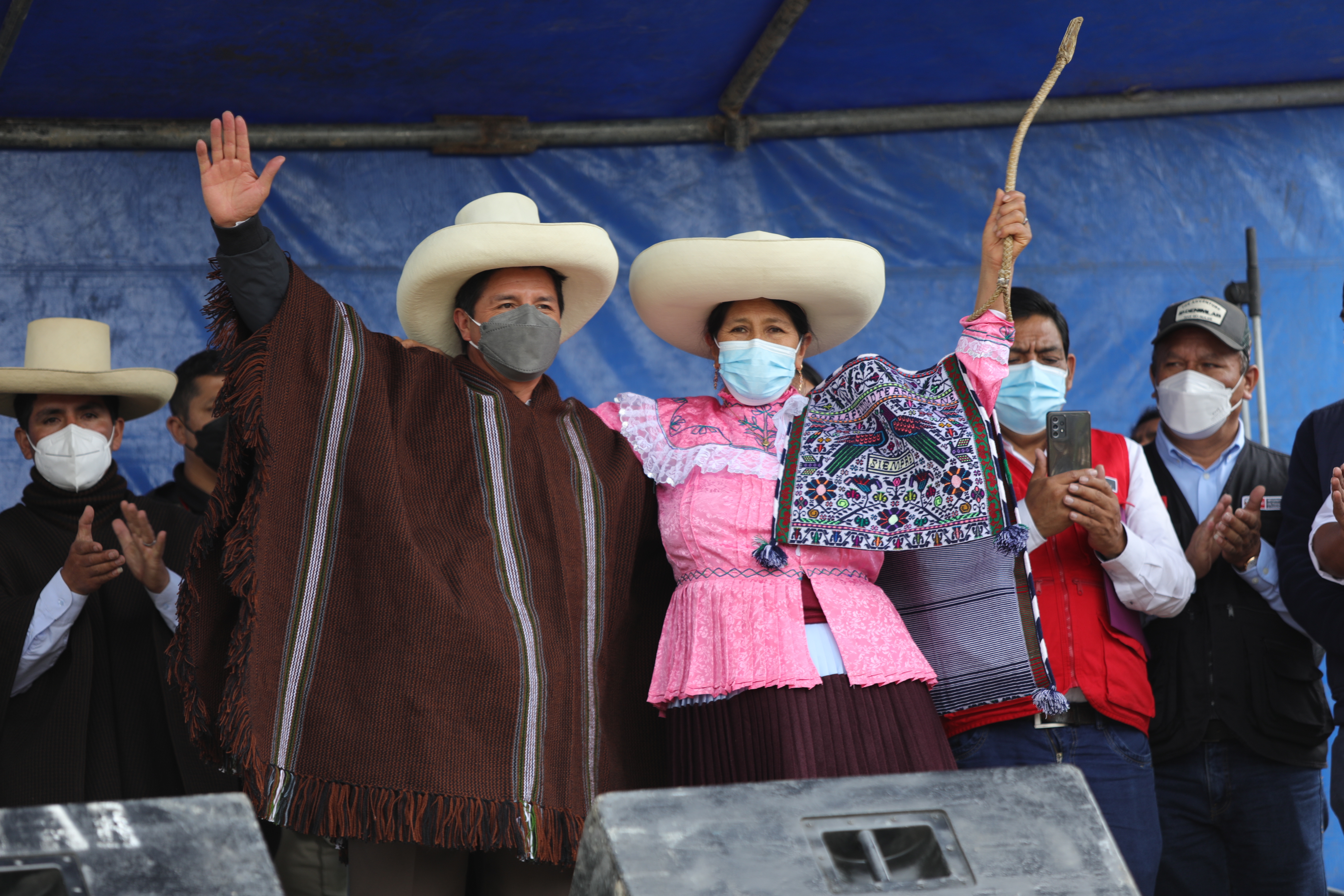 Reunión de la ministra Anahí Durand con mujeres ronderas
