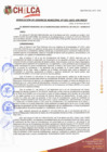 Vista preliminar de documento RESOLUCIÓN DE GERENCIA MUNICIPAL N° 031-2021-MDCH/GM