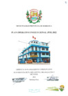 Vista preliminar de documento PLAN OPERATIVO INSTITUCIONAL - POI 2022