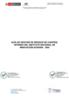 Vista preliminar de documento GUÍA DE GESTIÓN DE RIESGOS DE CONTROL INTERNO DEL INSTITUTO NACIONAL DE INNOVACIÓN AGRARIA