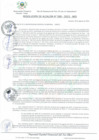 Vista preliminar de documento Resolución de Alcaldía