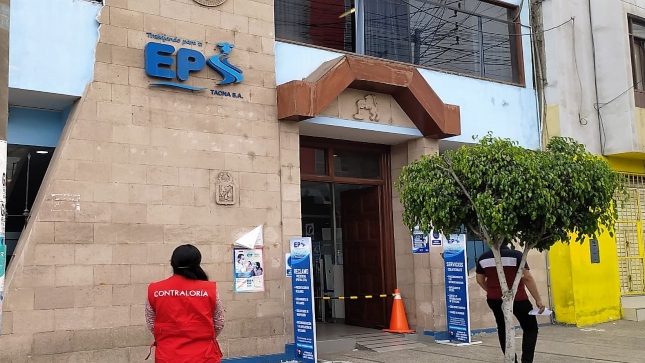 Contraloría detectó pérdidas de 181 mil soles en EPS-Tacna por reducir facturación a empresa