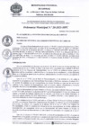 Vista preliminar de documento Ordenanza Municipal n. 020-2021-MPC