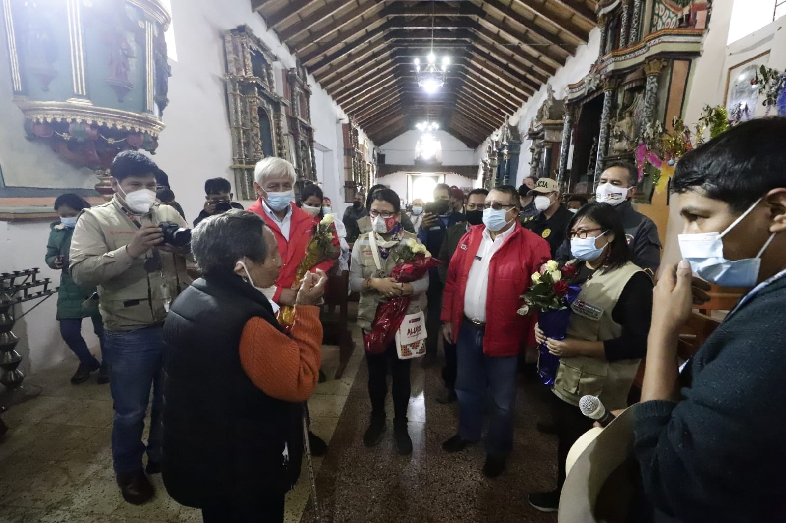 Ministra de Cultura en Aquia: “Cuando unimos voluntades, es mucho más fácil avanzar”