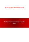 Vista preliminar de documento PO12_Política de almacenamiento en la nube.pdf