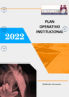 Vista preliminar de documento Plan Operativo Institucional para el año fiscal 2022