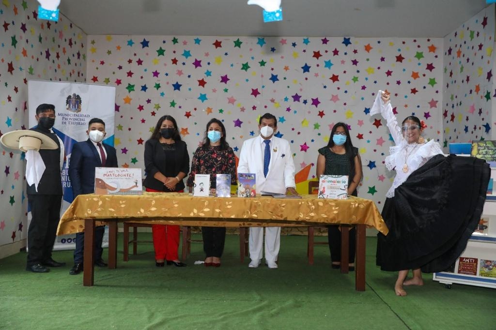 Ministerio de Cultura llega a la Municipalidad Provincial de Trujillo con donación de más de 500 libros