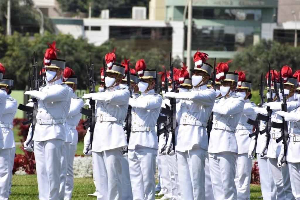 Foto de la inauguración del año académico 2022 de las Escuelas de Formación del Ejército