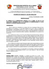 Vista preliminar de documento Acuerdo de Concejo N°129-2021-MDLA/CM