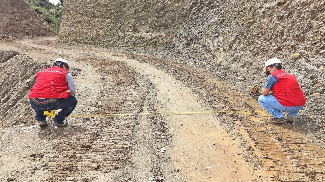 Contraloría evidenció que construcción de camino vecinal de Monopampa no cumple características técnicas