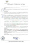 Vista preliminar de documento Resolución de Alcaldía
